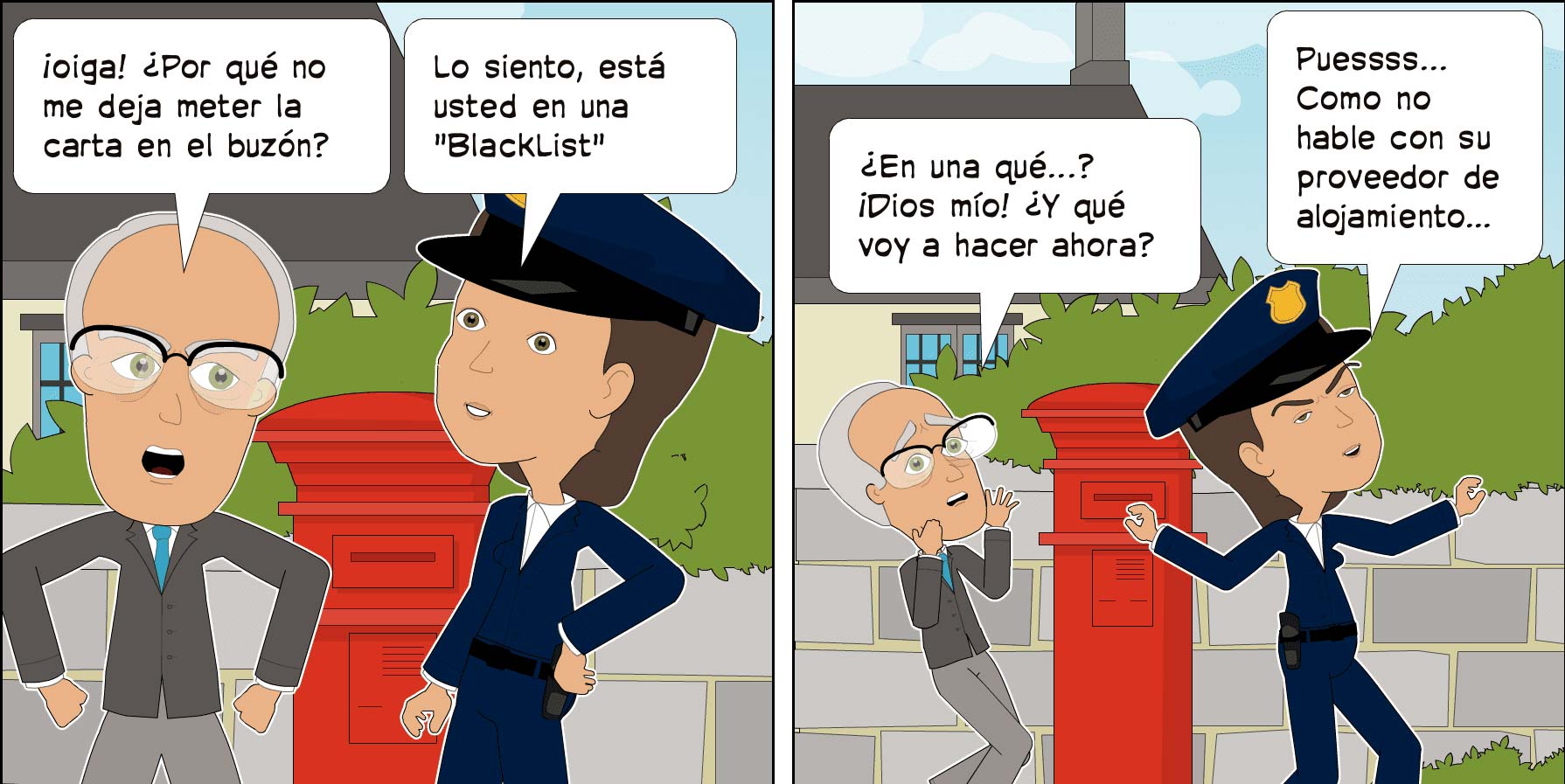 Problemas con el Email Blacklist