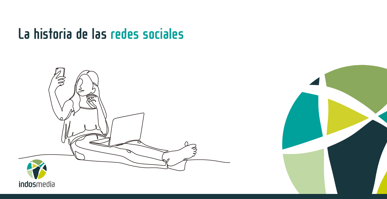 la historia de las redes sociales